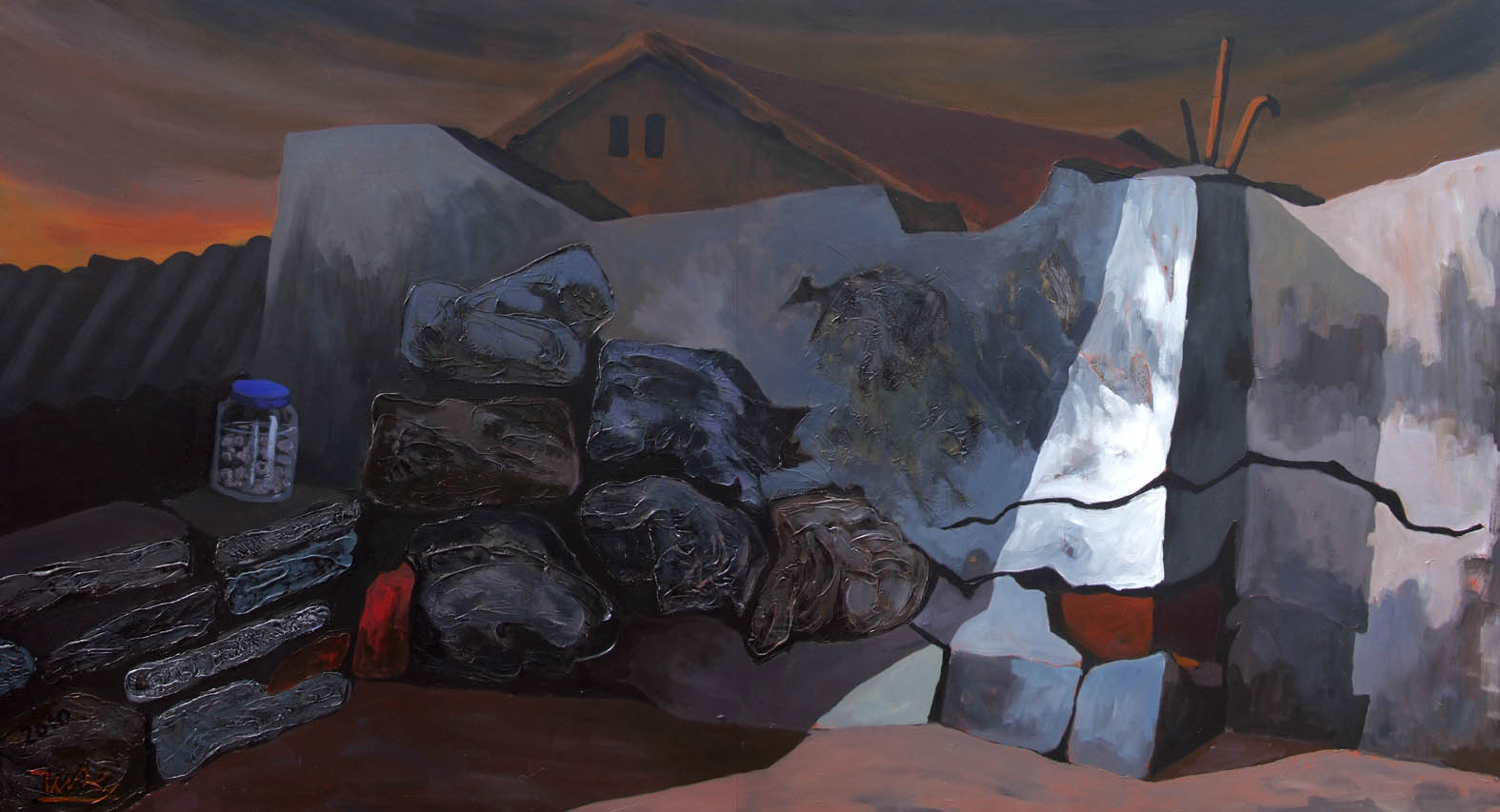 Bờ tường đá